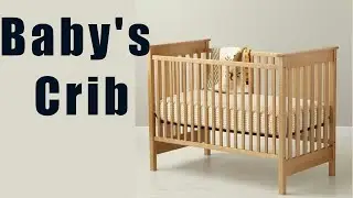MAKING BABY'S CRIB IN BLENDER | Timelapse Tutorial