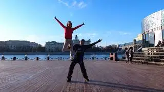 2022-02-25 (14) 16-40 VicIVA + ValeSTAR Dancing Exhibition hustle acro ПГ Парк Культуры + ЗВЕРИ