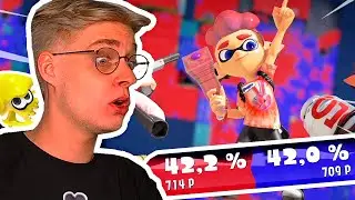 Meine ERSTEN Revierk&auml;mpfe mit KNAPPEM Sieg! Splatoon 3 Splatfest World Premiere Deutsch