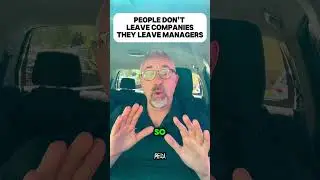 People leave bad managers.  #turnover #employeeretention #employeeappreciation #mattrieck