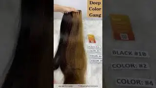 VIETNAM HAIR EXTENSION | MACHINE WEFT COLOR SERIES #vietnamwigmanufacturer #wigmaket #machineweft
