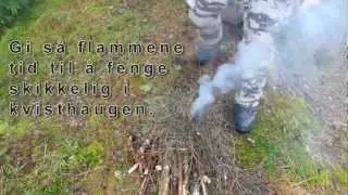 Bål på 5 minutt / 5-minute fire
