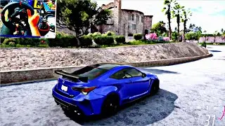 Forza Horizon 5 - Thrustmaster T 598 - Lexus RC F Track Edition - 4K Gameplay