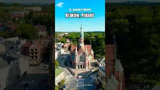 A Fairy 🧚 Tail Polish 🇵🇱 Gothic Church in Krak&oacute;w #explore #polska #travel #poland #trending #yt
