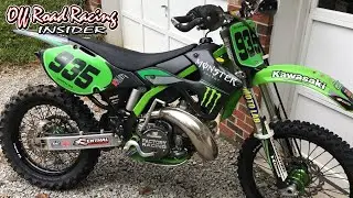 Old School KX 250 2 Stroke Goes for HORSEPOWER HILL!