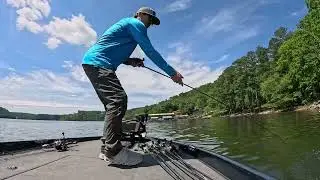 Dock fishing on smith lake