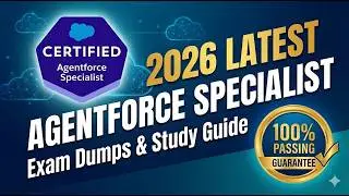 Salesforce Agentforce Specialist Certification Latest Questions & Answers || 2026 #salesforce