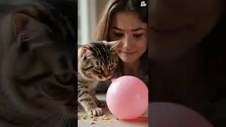 #CatBarsik 😺 #BeadsASMR 🔮 #SoothingSounds 🎧 #PurringVibes 🐾 #RelaxingCatASMR 😻 #BeadPlayASMR