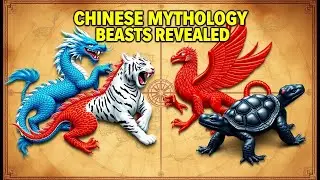 THE FOUR BEASTS OF CHINESE MYTHOLOGY UNVEILED | AZURE DRAGON WHITE TIGER VERMILLION BIRD TORTOISE