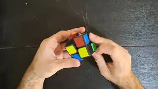 Abe's puzzles #55 White Layer and Yellow Face on 2x2x2