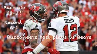 WEEK 7 || Tampa Bay Buccaneers Best Plays vs Bears (Offense & Defense) || 10/24/2021