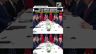 Президент США Трамп заявил, что для него &laquo;большая честь&raquo; быть с Си Цзиньпином на встрече с &laquo;высок...