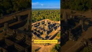 angkor wat combodia biggest Hindu temple in the world #angkorwat #combodia #devotional #lordvishnu