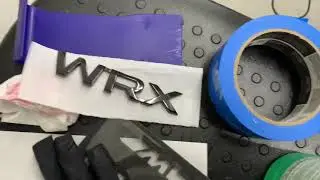 2019 WRX LIMITED EMBLEM REBADGING