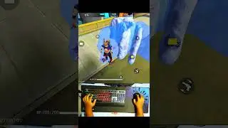 Только красные цифры 🔴 Free Fire PC Handcam (Keyboard + Mouse Cam) #freefire #handcam #shorts