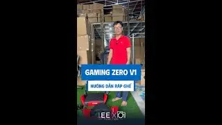 Hướng dẫn lắp r&aacute;p ghế gaming ZERO V1 đ&uacute;ng chuẩn chắc khỏe kh&ocirc;ng lỗi hỏng d&ugrave;ng được ngay | Leexo Shop