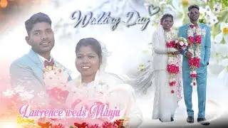 Lawrence weds Manju Christian Wedding video ll  Only church video ll 29/12/2025