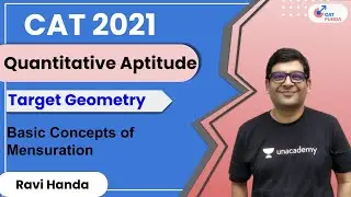 Target Geometry - Basic Concepts of Mensuration l Quant | CAT 2021 l CAT Funda | Ravi Handa