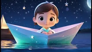 Un Pequeño Barquito de Papel Navega Suavemente ⛵ | Canciones Infantiles y Rimas para Niños