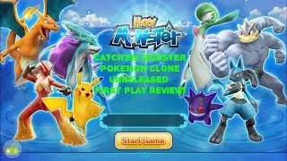 Catch'em Monster (Pokemon Clone) ещё не вышла! Первый обзор игры