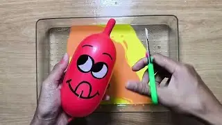 How to Make a Slime on Balloon &ndash; DIY Slime Tutorial with Fun Glitter-filled Balloon Fun 537