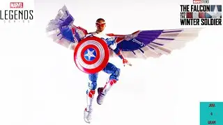 Review CAPTAIN AMERICA SAM WILSON MARVEL LEGENDS