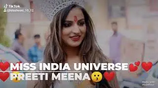 Preeti meena miss india universe
