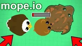 Mope.io The Food Chain In Action... + Zombie Infection Gameplay! (Mope.io New Beta Update)