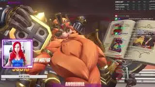 Стримерша Anorimia в Overwatch: nerf this! :3 #9