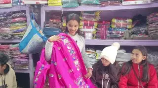 Aaj liye hmlog panchi saree 🥻 || santali vlog ||   #viralvideo #minivlog #santalilatest #shortvideo 