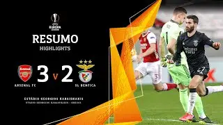 RESUMO / HIGHLIGHTS: Arsenal FC 3-2 SL Benfica