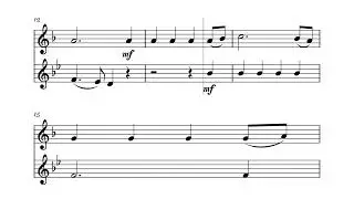 Christmas Carol - Joy to the World | TRUMPET & FRENCH HORN DUET Sheet Music