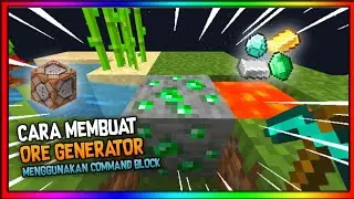 COMMAND EXECUTE TERBARU! CARA MEMBUAT RANDOM ORE GENERATOR MENGGUNAKAN COMMAND BLOK!