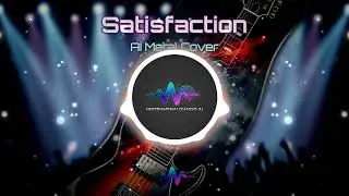 🤖 Satisfaction Remix (AI Metal Cover) | Free Copyright Music | Instrumentalizando AI