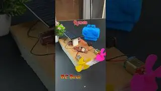 How to Make a Remote Control Boat Using a DC Motor | DIY RC Boat #shorts #boat #motor