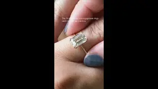Filament Emerald Cut Engagement Ring