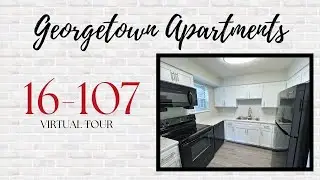 16107 TOUR | Newly Renovated Two Bedroom Apartment with Private Patio | Georgetown Apartments