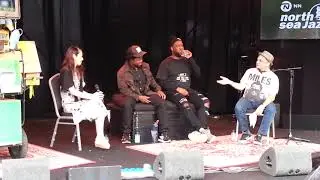 Panel with Robert Glasper and Ambrose Akinmusire, July 14th, 2019, North Sea Jazz, Rotterdam