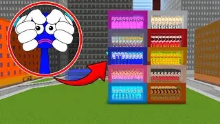 Sprunki OC Circle Added In Colored Boxes Minecraft PE 