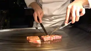 Dimpled Slicer & Carving Fork for Teppanyaki