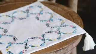 Embroidery Tutorial-Bread Cover, How to Start Embroidery, How to Decorate Your Life with Embroidery