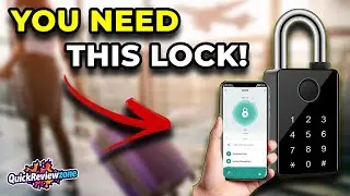 Best Smart Lock 2025 🔒 | Waterproof Bluetooth Padlock for Home, Gates & Travel (Amazon & AliExpress)