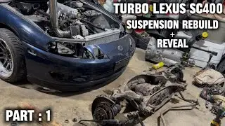 Turbo Lexus Sc400 : Suspension Build Part : 1