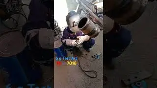 #arcwelding c s 6g Test Filler ER 70s2 Arc rod  ER7018 #weldingworks #weldingprocess #welding