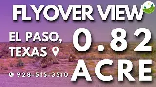 Fly Over - 0.82  acre land for sale in El Paso, Texas [H779-058-4420-0070]
