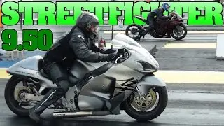 NHDRO: Street Fighter 9.50 index motorcycle drag racing Midseason Sizzle 2012