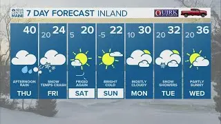 NEWS CENTER Maine Weather Video Forecast