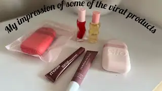 Viral products and their impression on me - gisou/glossier/rhode/summerfridays