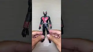 Avengers Superhero Action Figure #7, Unboxing & Asmr, Spiderman, Captain America, Superman #shorts