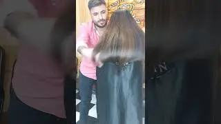 طريقة قص الشعر طويل مع تشفير